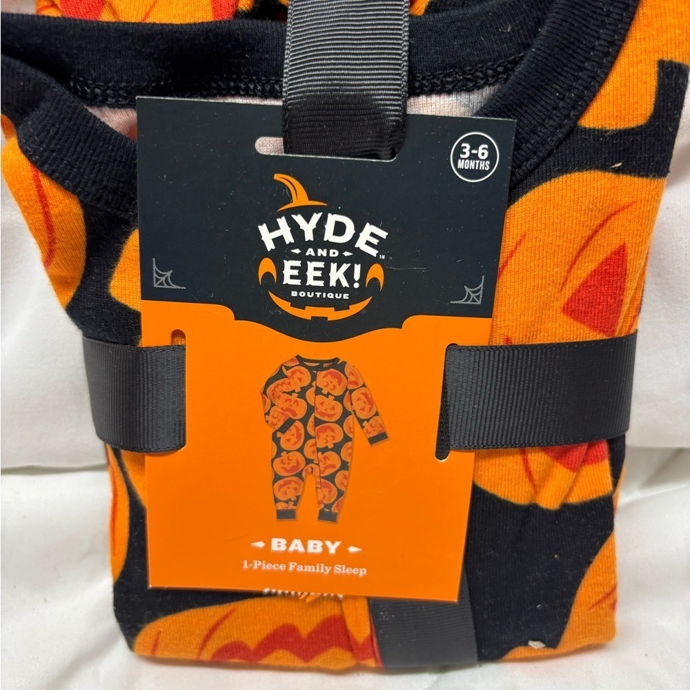Hyde &Eek Toddler Unisex 3-6 Month 2-Pc Halloween Pajama Set NWT